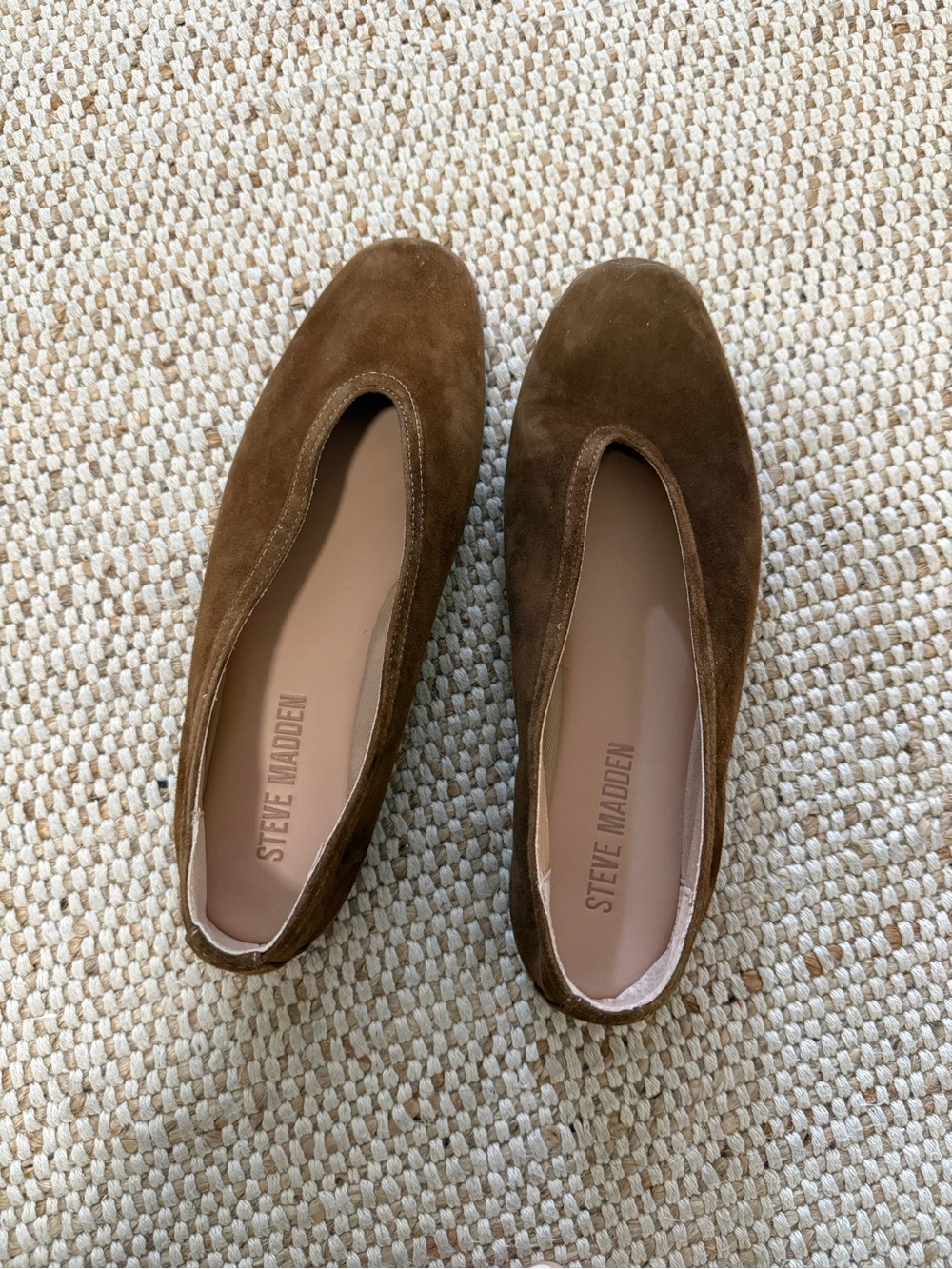 Steve Madden Suede Leni Flats